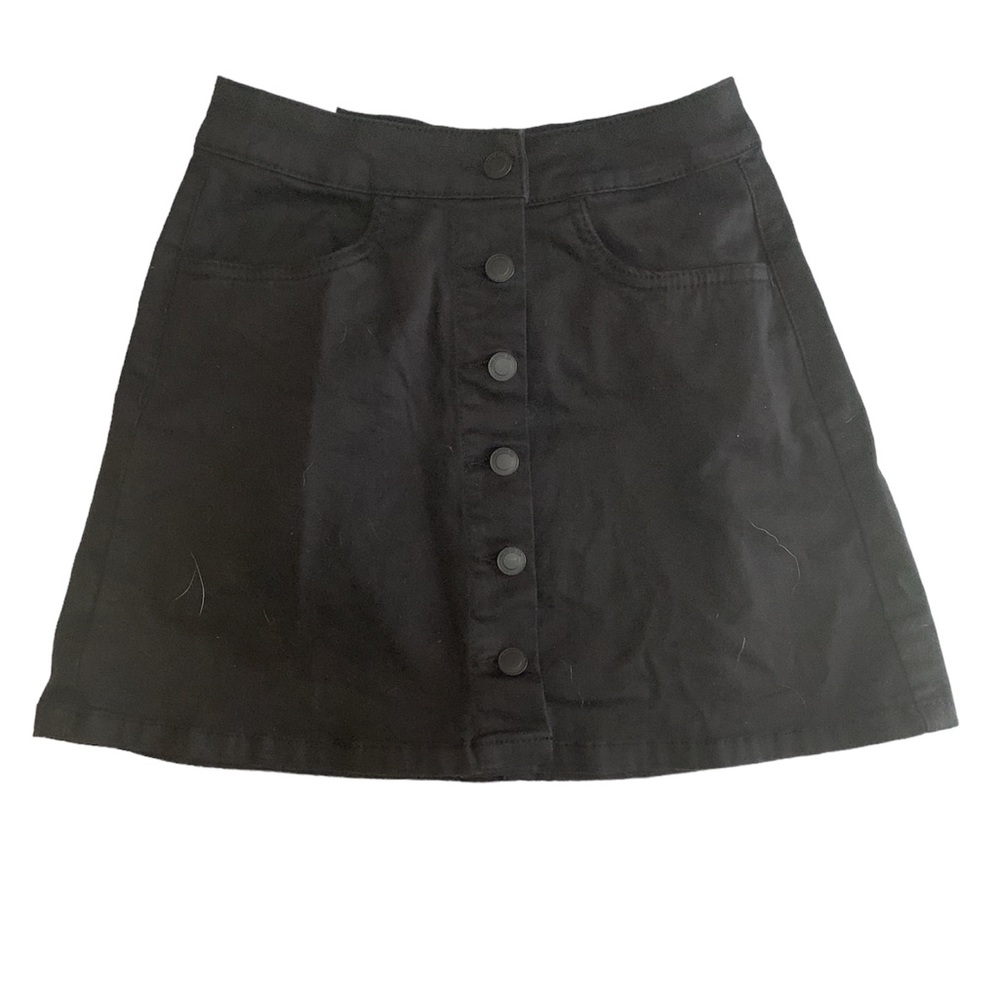 Black Button Down Skirt - Size XS - New With Tags